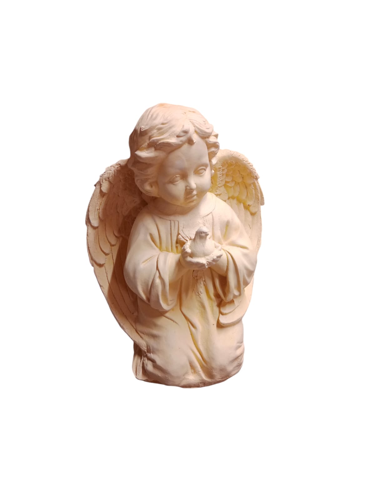 Ángel con paloma (ziña)