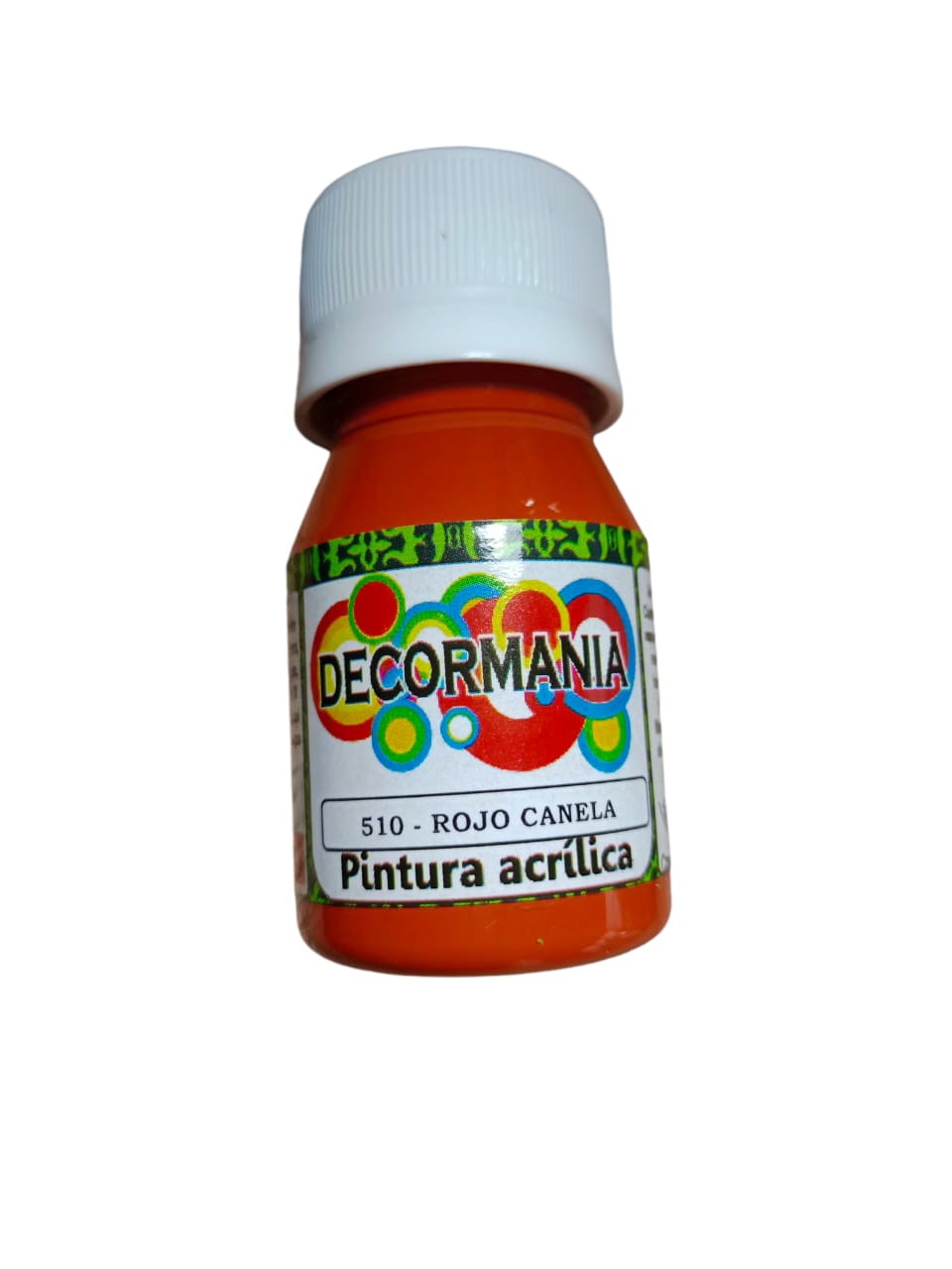 Pintura acrílica Rojo Canela (510)