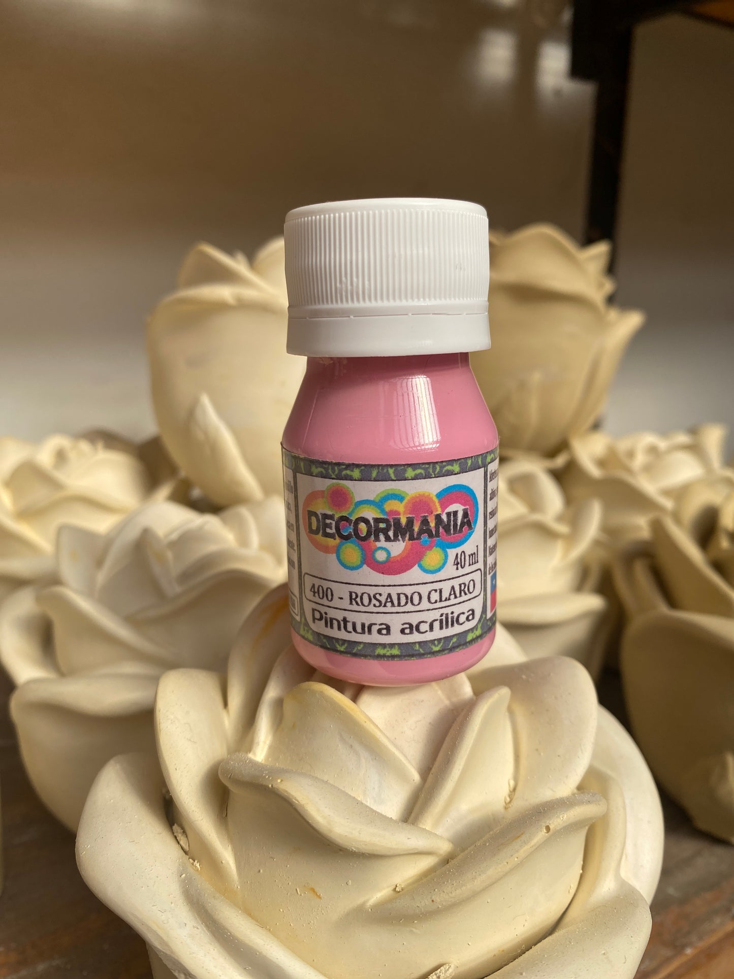 Pintura acrílica Rosado claro (400)