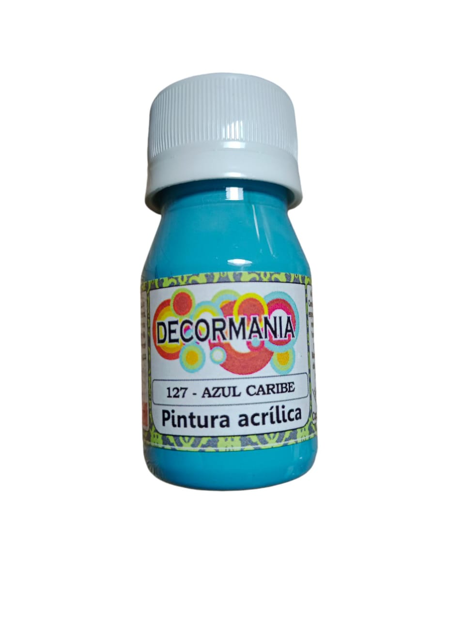 Pintura acrílica Azul Caribe (127)