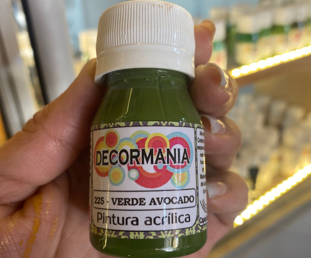 Pintura acrílica verde avocado (225)