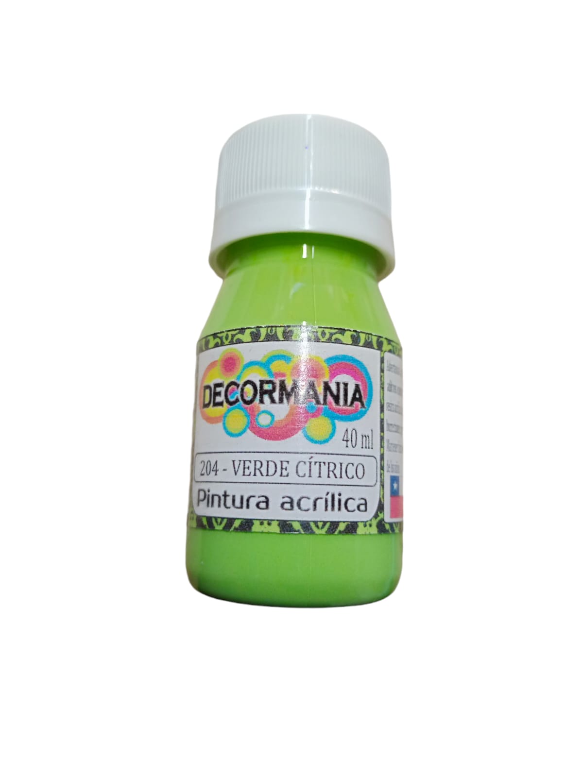 Pintura acrílica Verde cítrico (204)