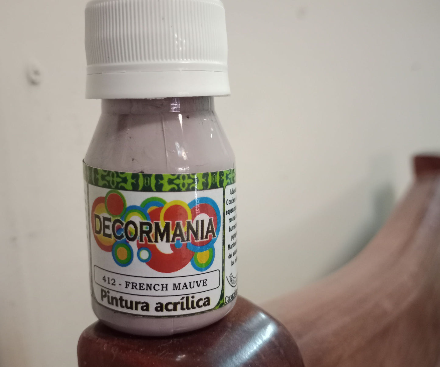 Pintura acrílica french mauve (412)