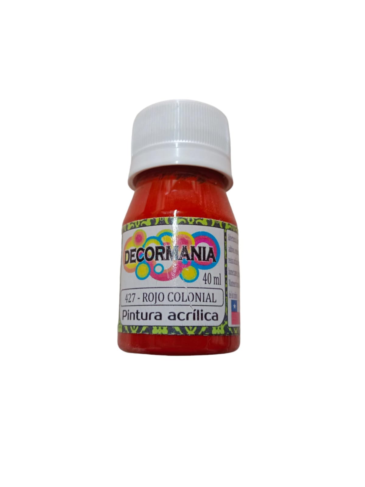 Pintura acrílica Rojo Colonial (427)