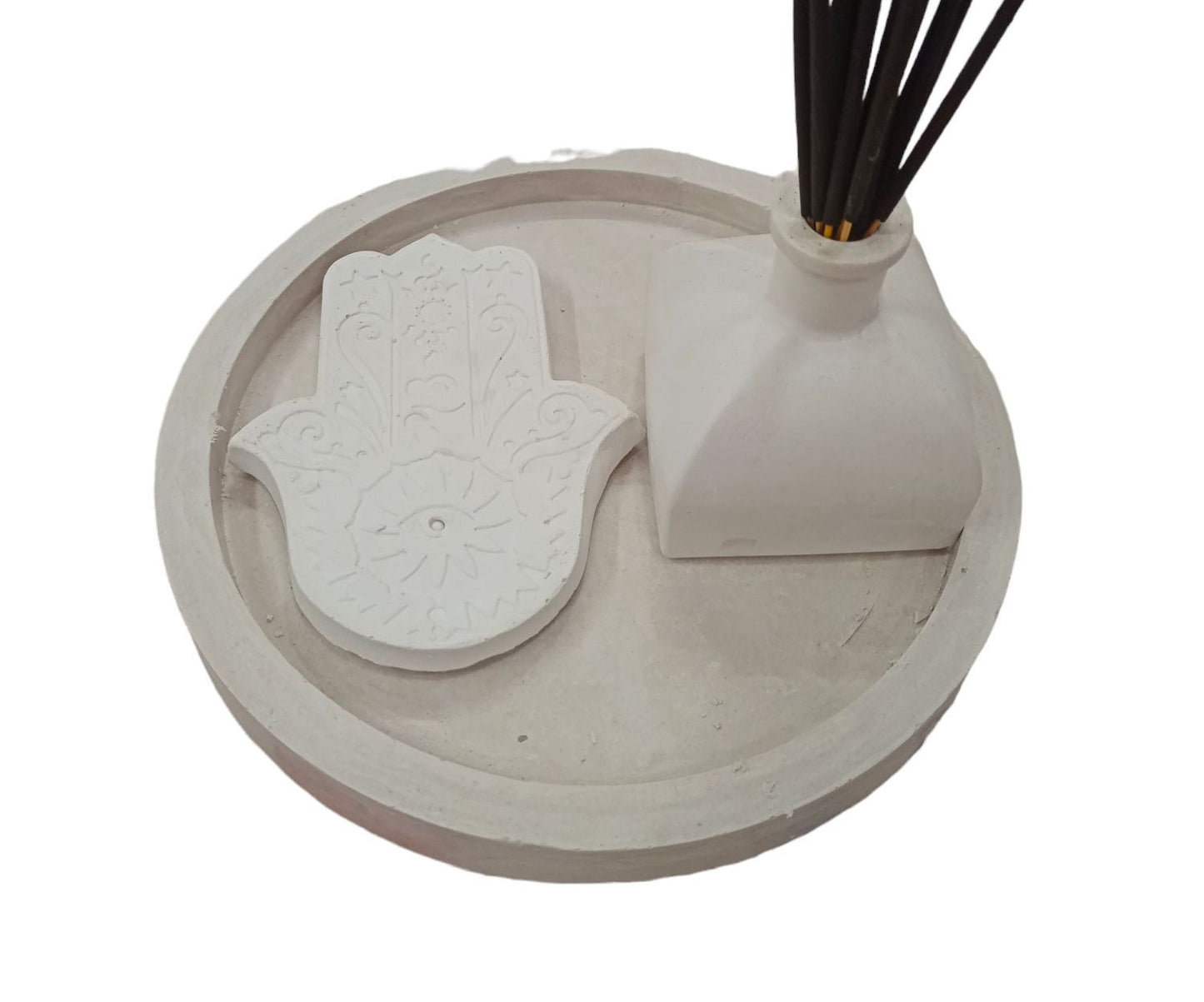 Set porta incienso mano de Fátima (551)