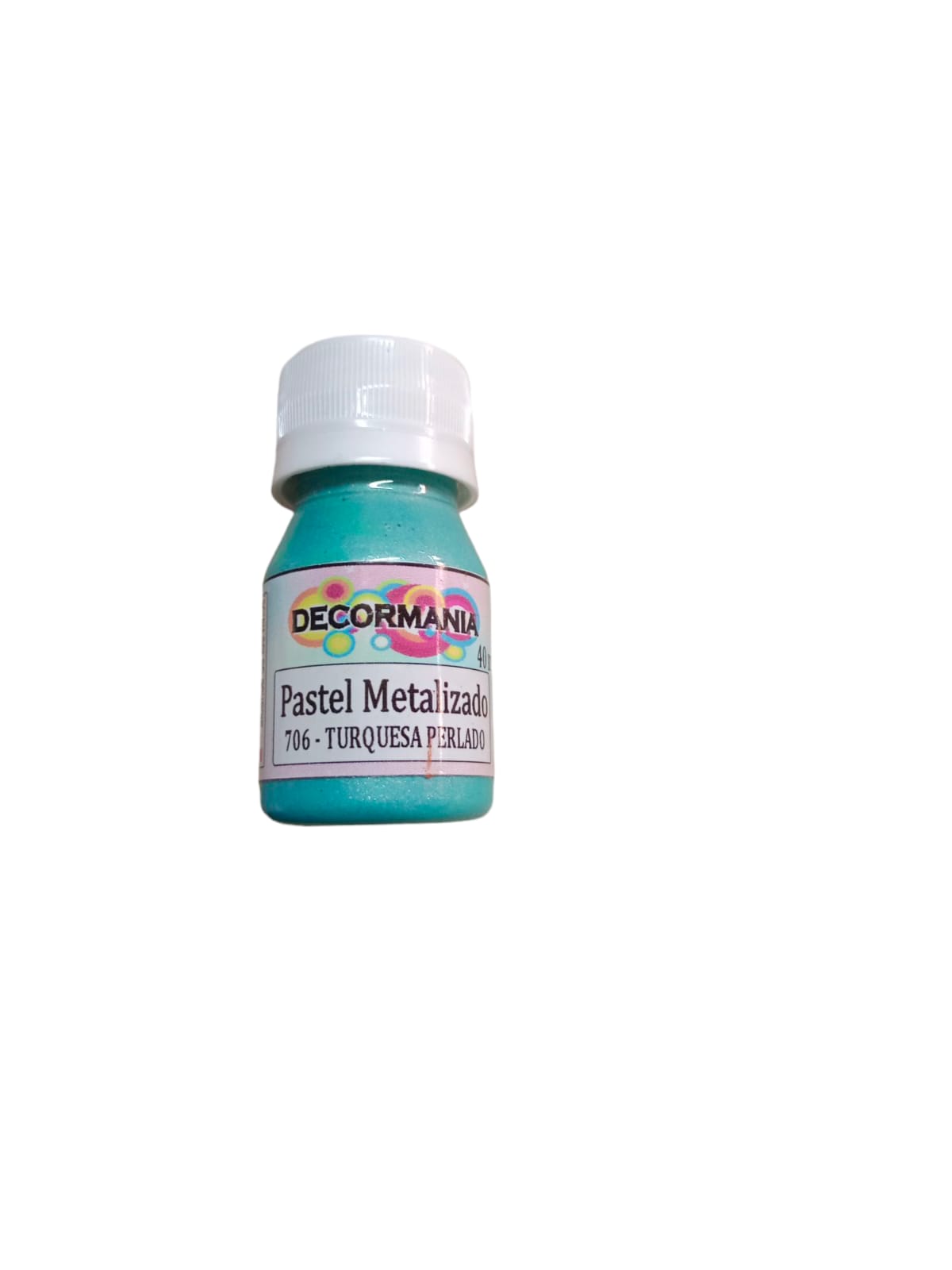 Pintura metalizada pastel Turquesa perlado (706)