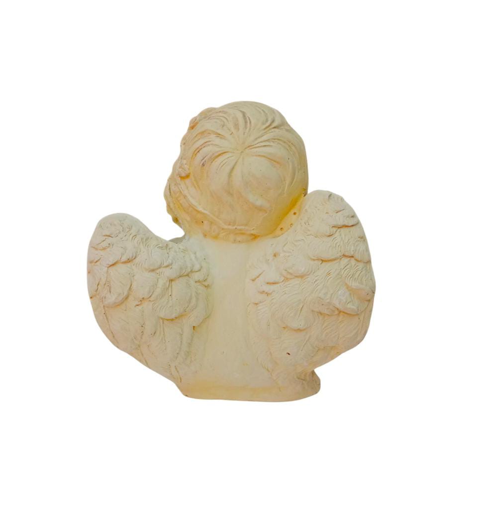 Ángel pensando 23 cm alto x 20 cm ancho