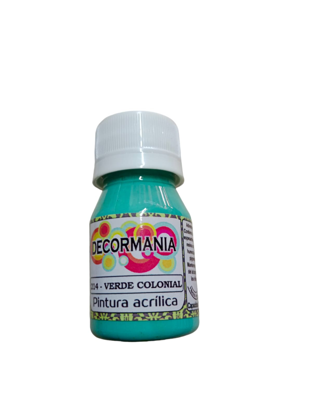 Pintura acrílica verde colonial (214)