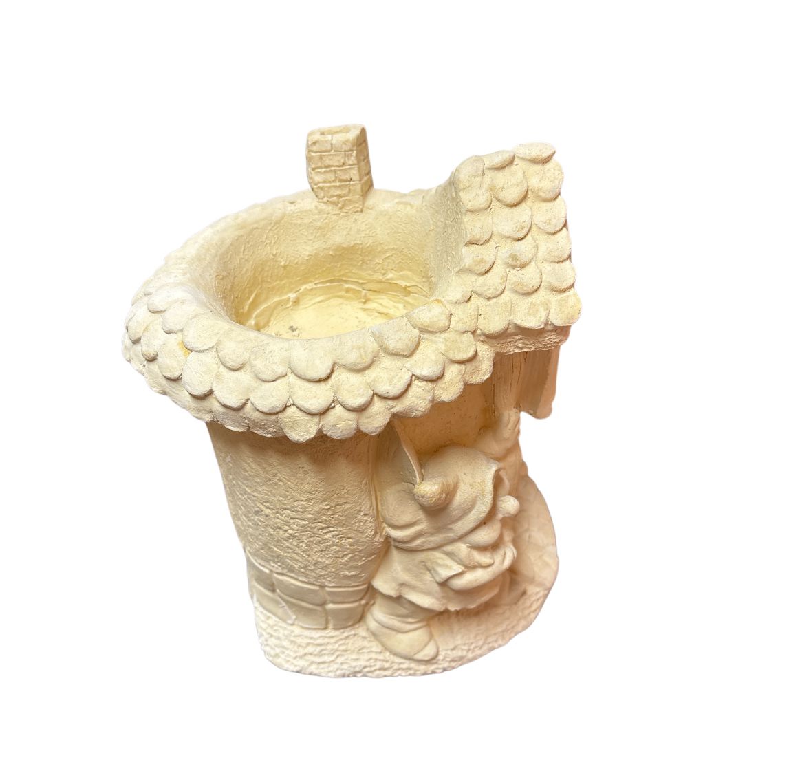 Maceta duendes. 23cm alto x 19 ancho