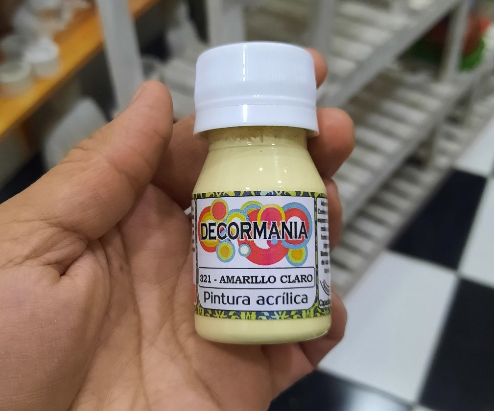 Pintura acrílica amarillo claro (321)