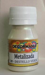 Pintura metalizada Destello verde (38)