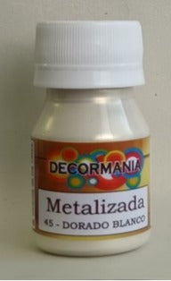 Pintura metalizada dorado blanco (45)