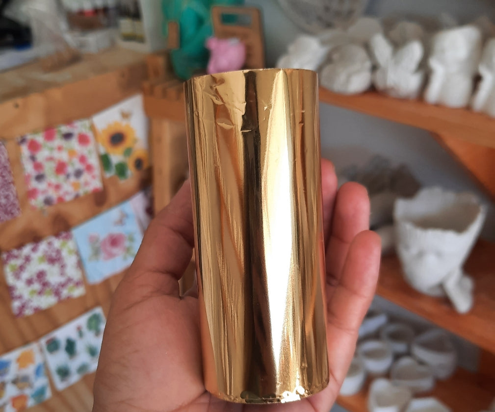 Folia dorada 1 metro