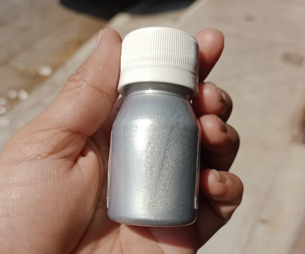 Folia líquida plata metalizada