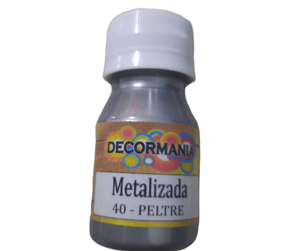 Pintura acrílica Peltre - metalizada (40)