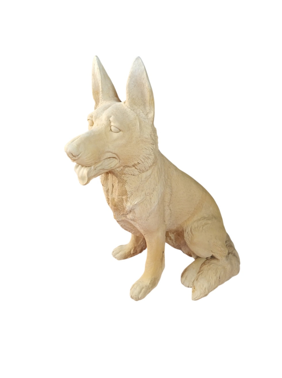 Perro policíal 70 cm alto x 36 cm ancho