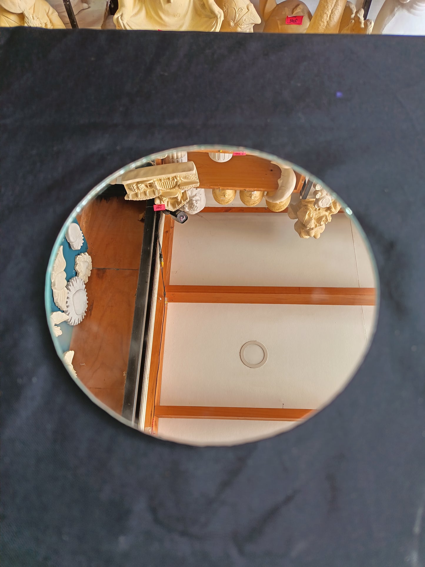 Espejo 17,5 cm diámetro para plato.