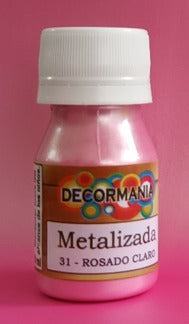 Pintura metalizada Rosado claro (31)