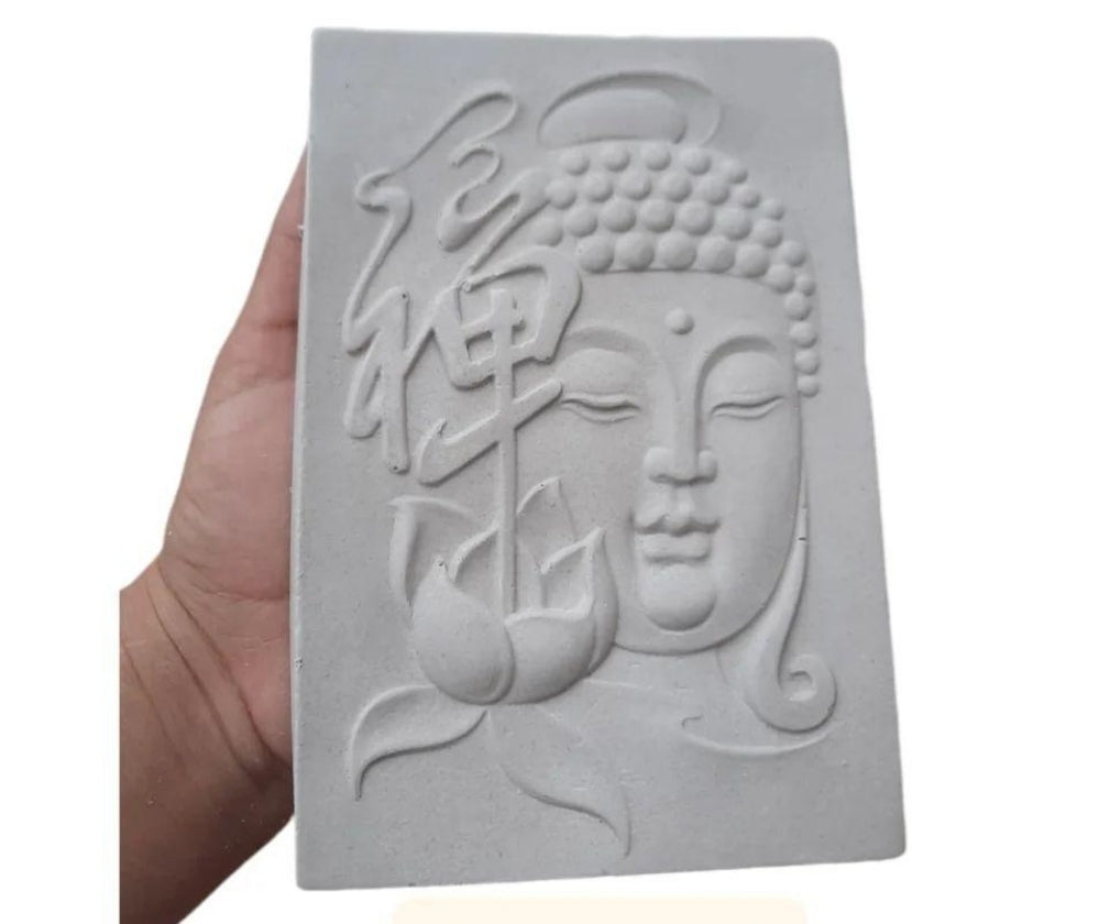 Cuadro buda flor loto (100)