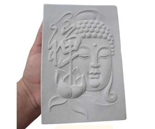 Cuadro buda flor loto (100)