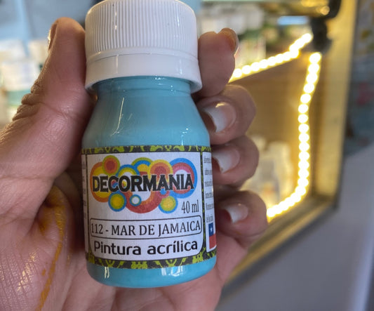 Pintura acrílica Mar de Jamaica (112)
