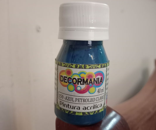Pintura acrílica Azul Petróleo claro