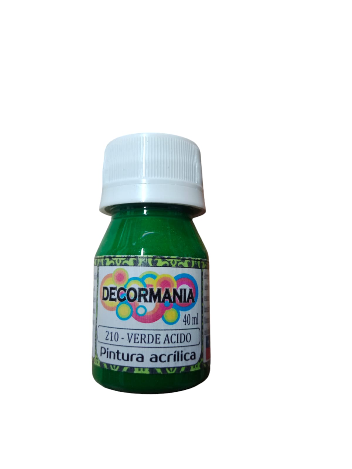 Pintura acrílica verde ácido (210)