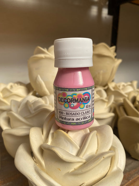Pintura acrílica Rosado claro (400)