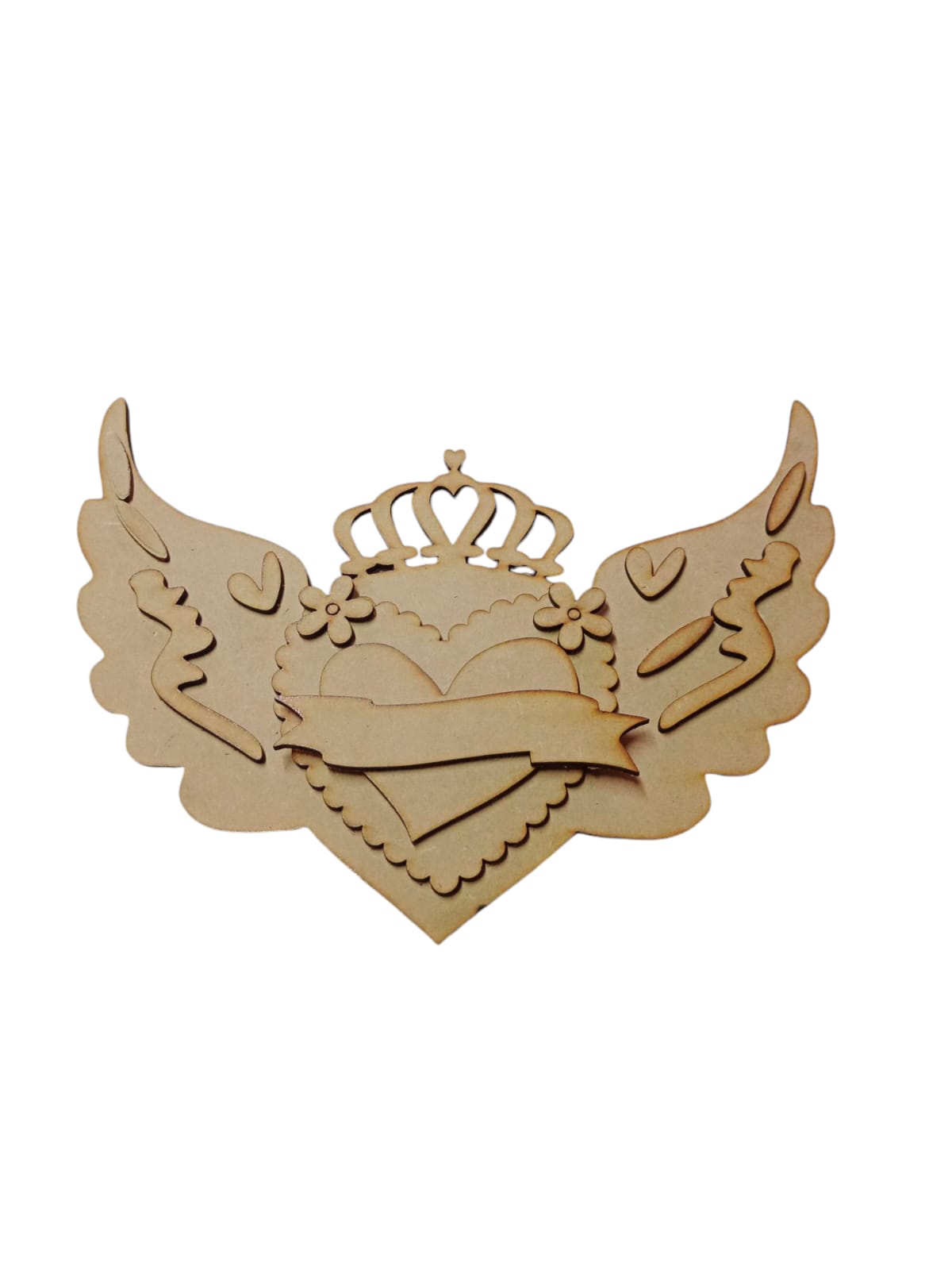 Corazón armable de madera (Mdf)