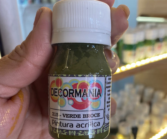 Pintura acrílica verde Bronce (215)