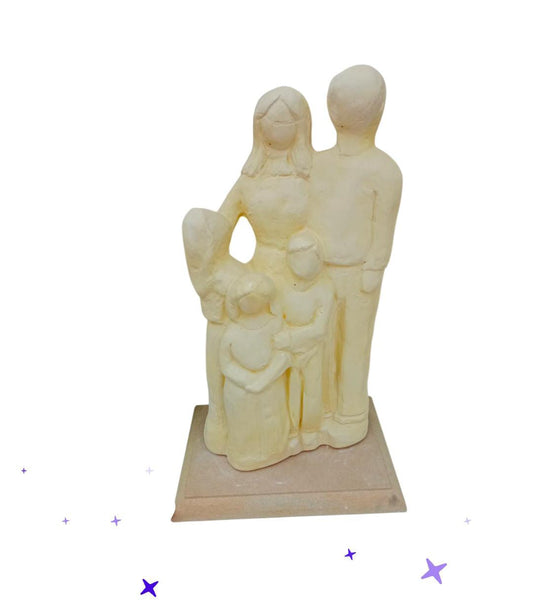 Familia abstracta (niña en el medio)