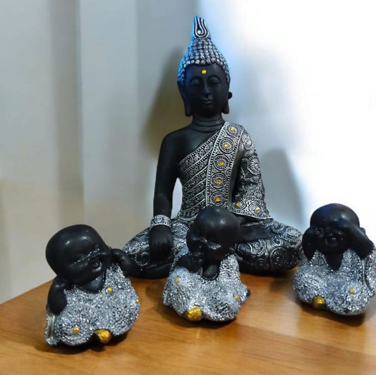 Buda y Monjes sabios