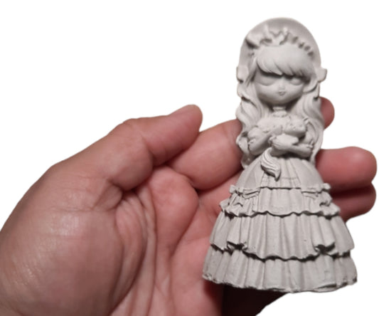 Muñeca antigua  para pintar (326)