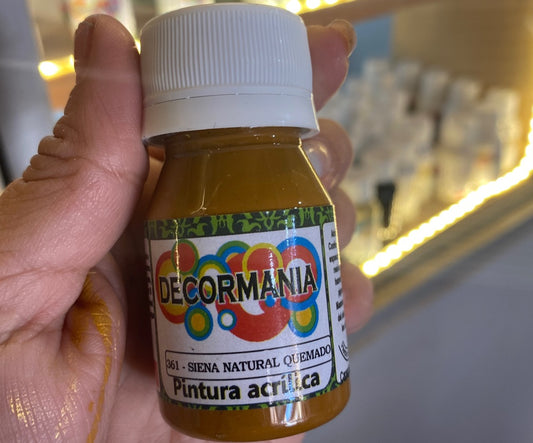 Pintura acrílica Siena natural quemado (361)