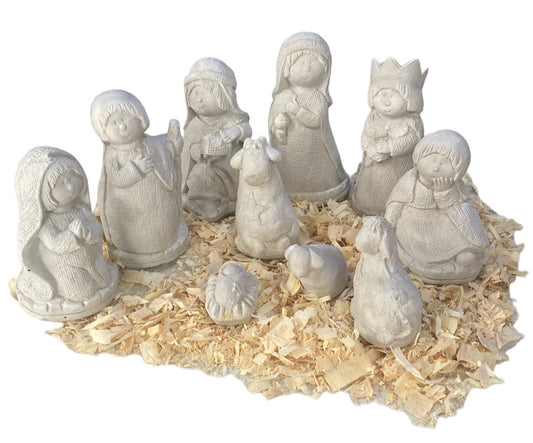 Pesebre  10 piezas (390)