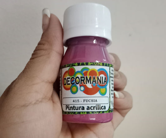 Pintura acrílica Fucsia (415)