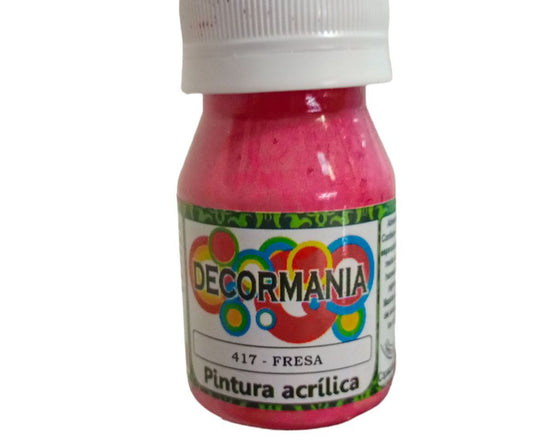 Pintura acrílica Fresa (417)