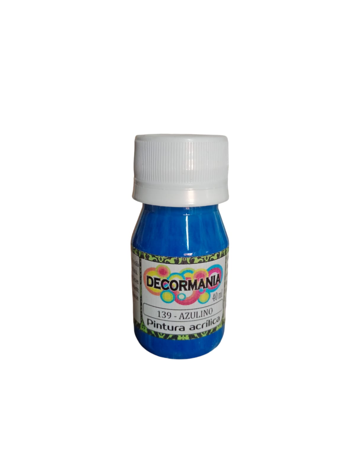 Pintura acrílica azulino código 139