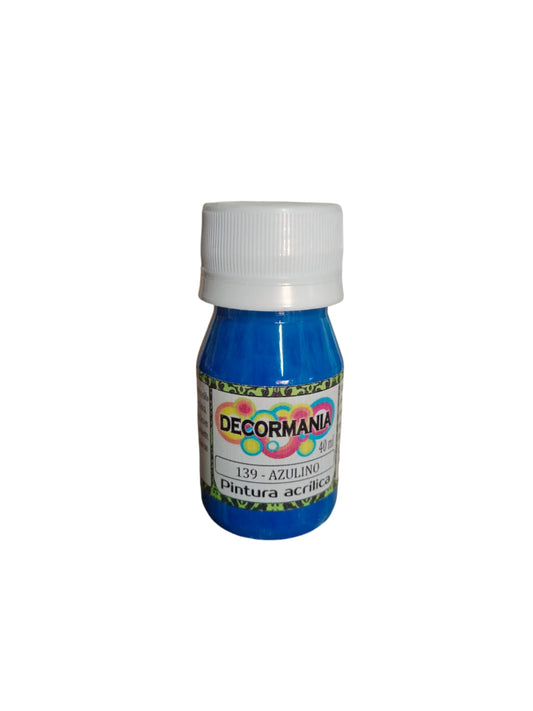 Pintura acrílica azulino código 139