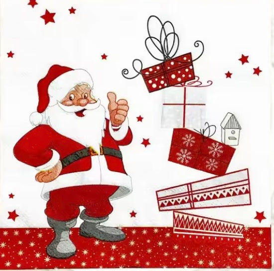Servilleta Navidad