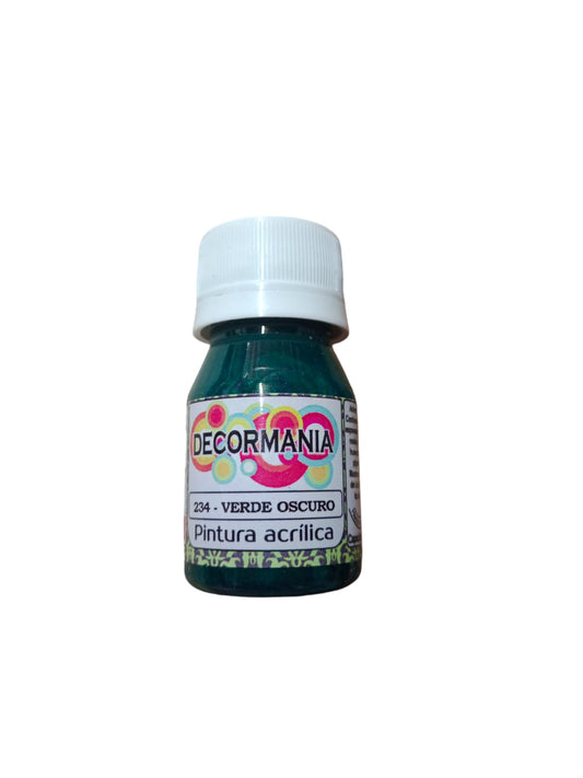 Pintura acrílica verde oscuro (234)