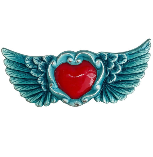 Corazón turquesa