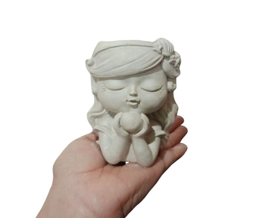 Maceta sirena perla (622)