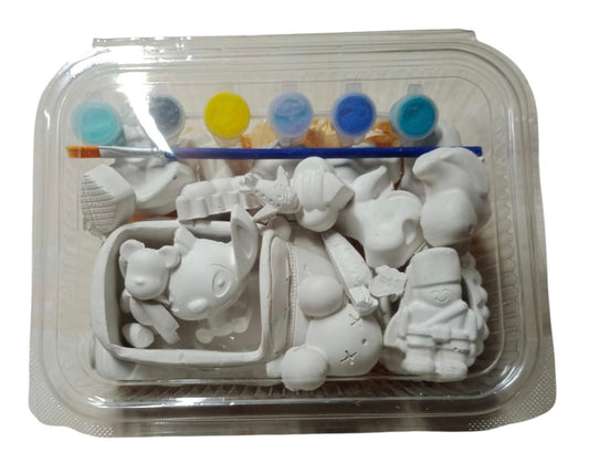 Caja infantil para pintar modelo 1