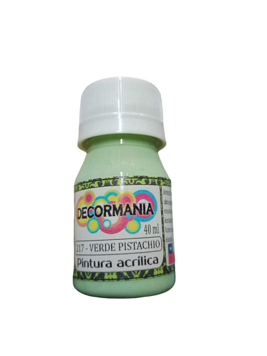 Pintura acrílica Verde Pistacho