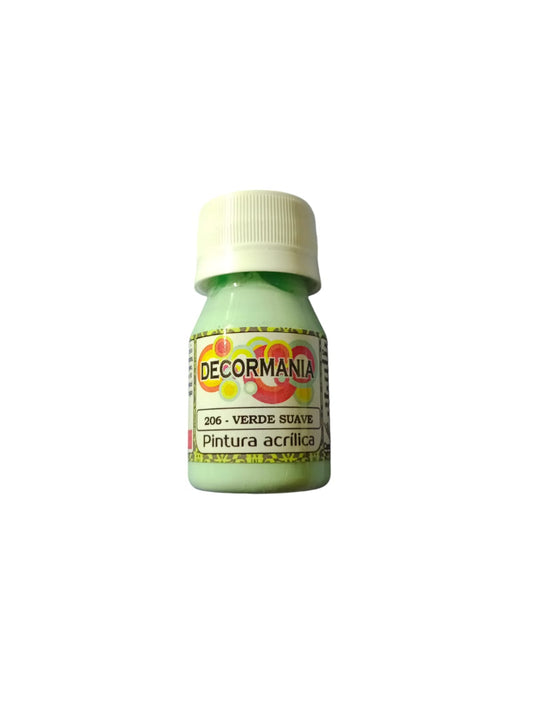 Pintura acrílica Verde Suave (206)