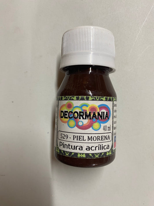 Pintura acrílica Piel morena (529)