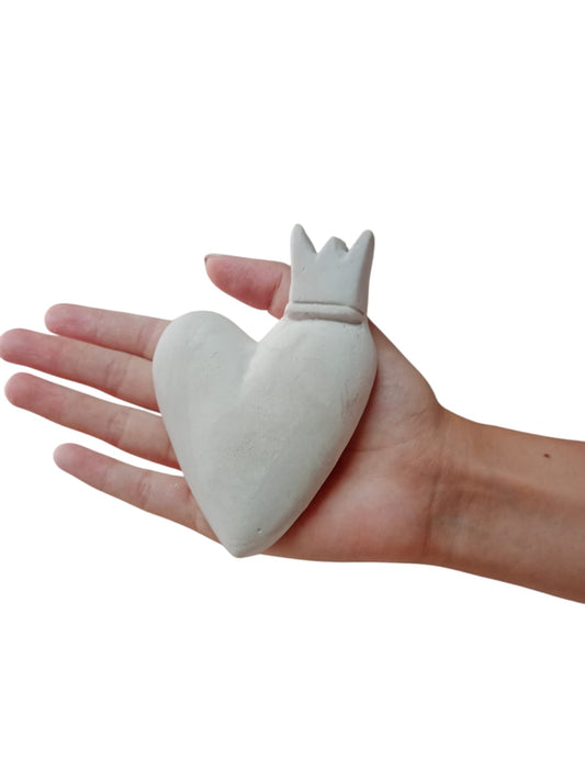 Corazón corona pequeña (723)