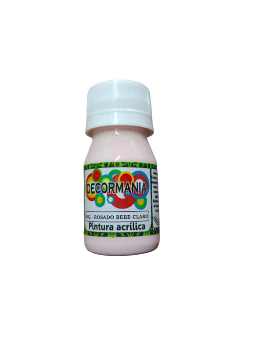 Pintura acrílica Rosado Bebé Claro (402)