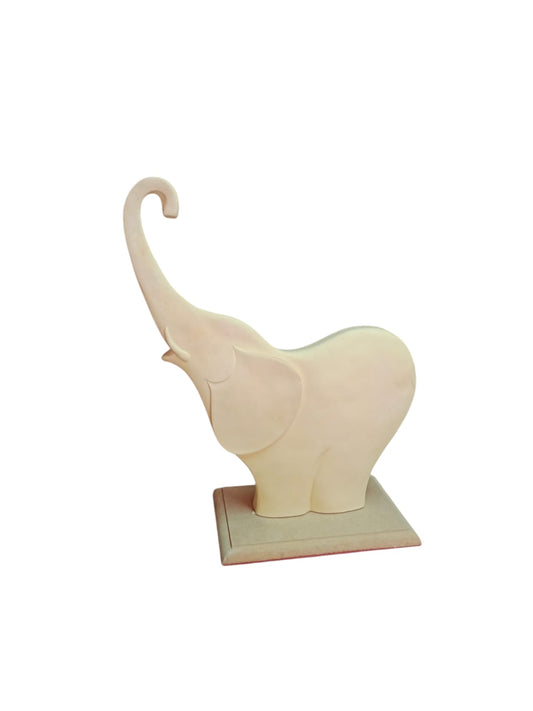 Elefante plano con base